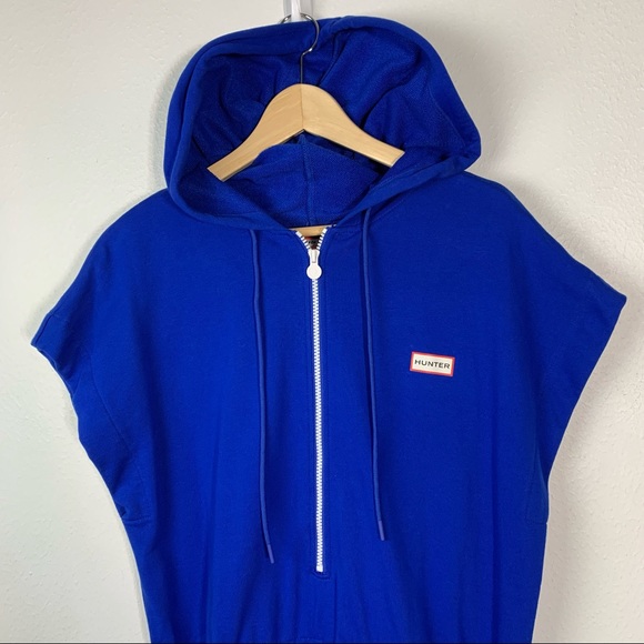 NWT Hunter for Target Zip Up Hooded Romper Jumpsuit shorts Sz XL - Picture 5 of 16